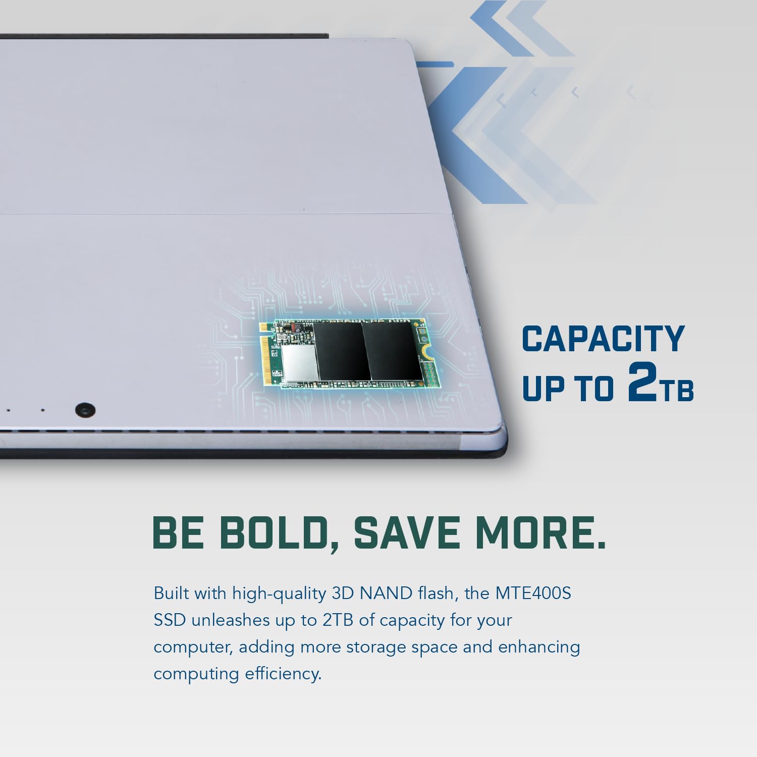 TRANSCEND 512Go M.2 2242PCIe Gen3x4 NVMe 3D TLC DRAM-less
