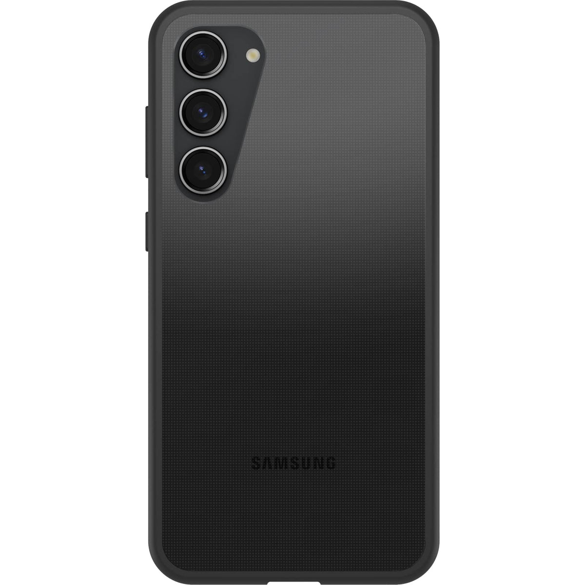 React Samsung S23+Clear/Black POLYBAG