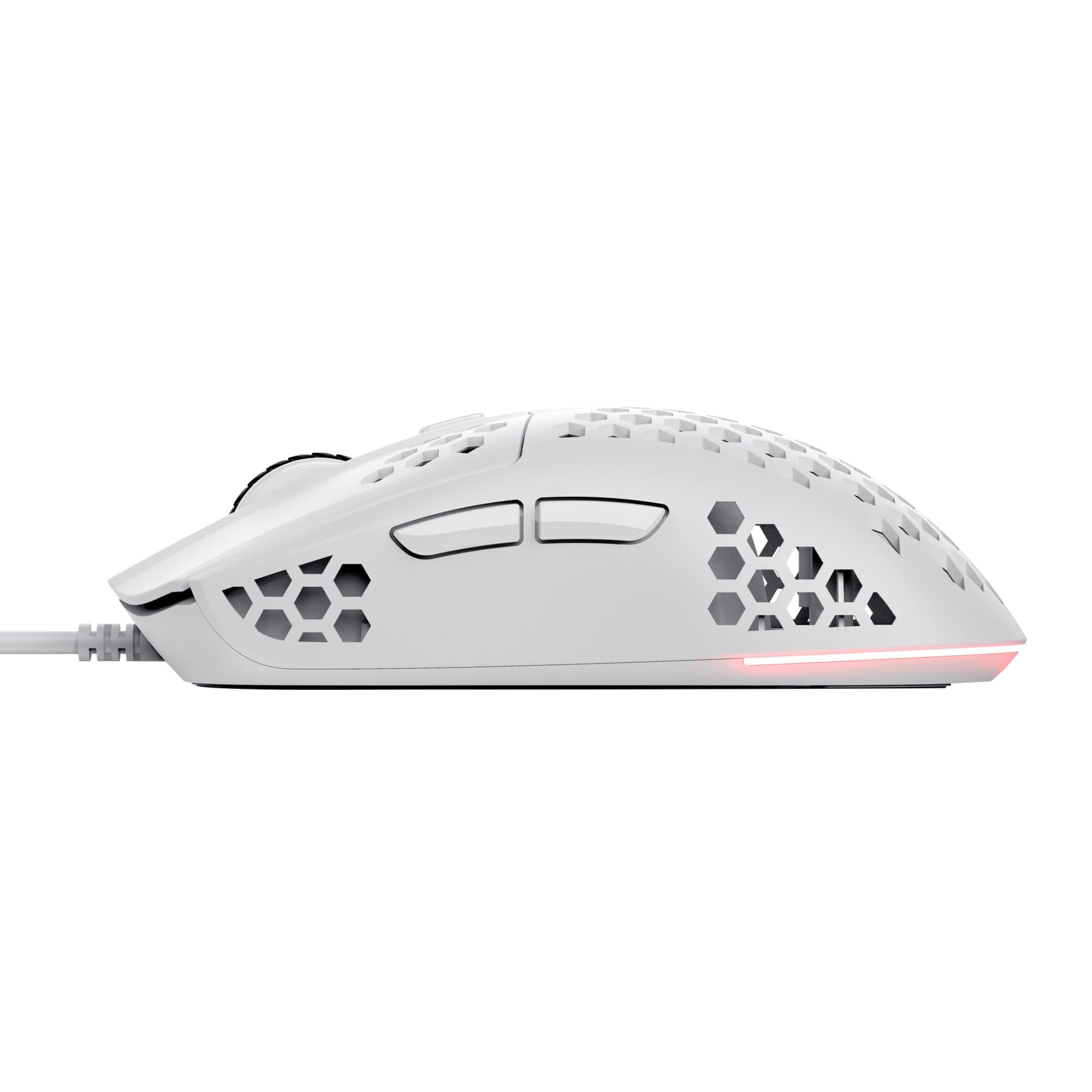 TRUST Souris gaming filaire HELOX ultra légére - Blanche