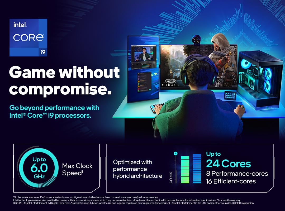 INTEL Core i9-14900K 3.2Ghz LGA1700 36Mo Cache BOX CPU