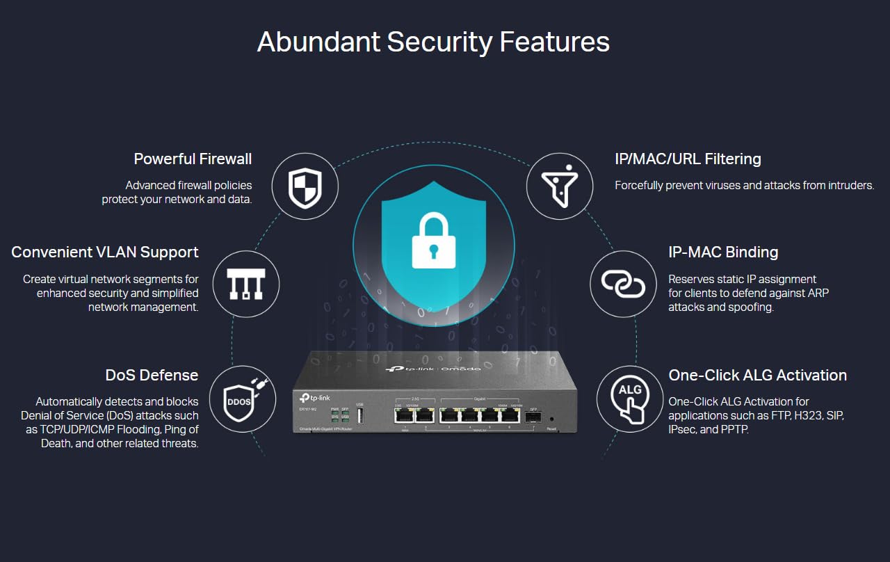 Omada Multi-Gigabit VPN Router 1? 2.5G