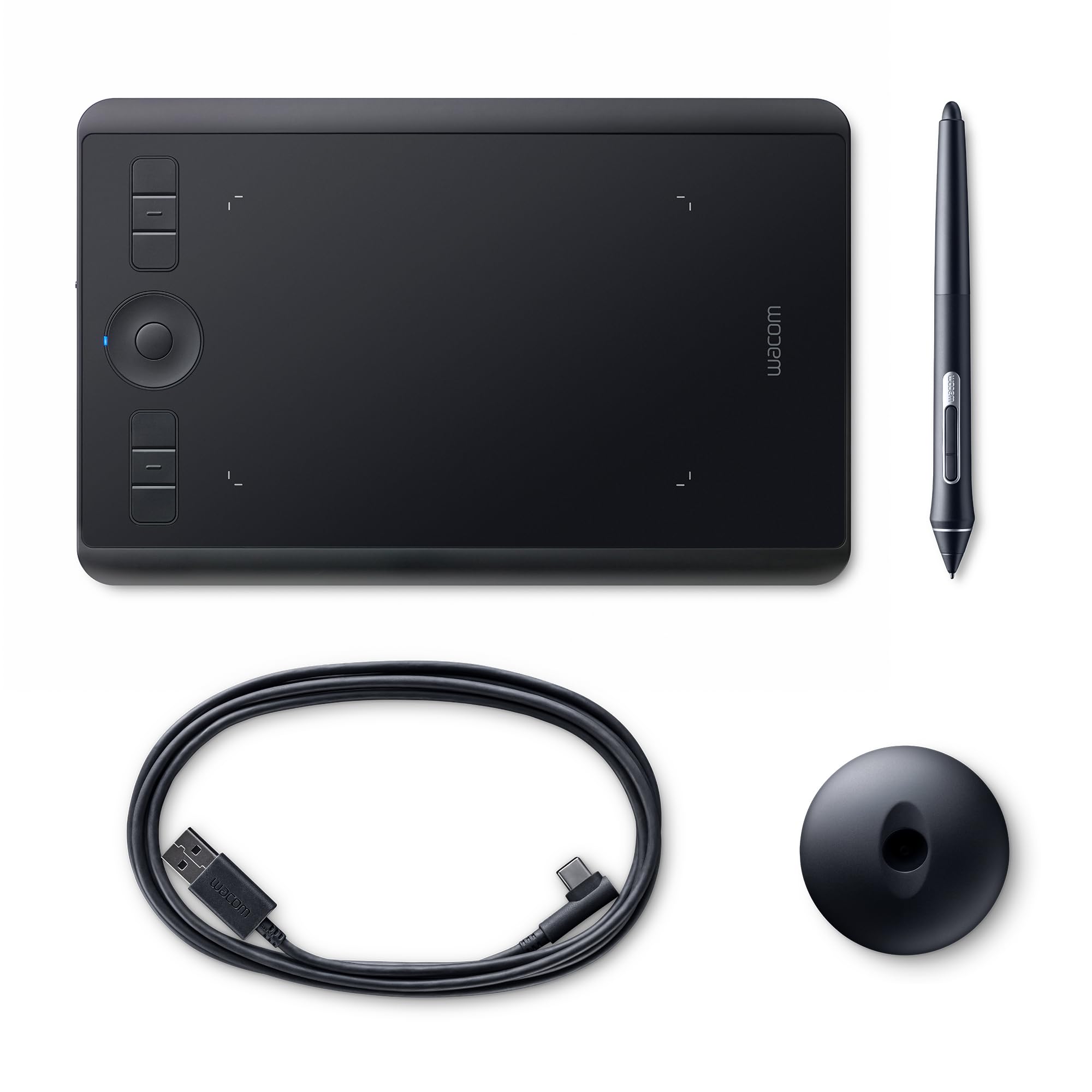 WACOM Tablette graphique Intuos Pro S Bluetooth + Stylet Pro Pen 2 - Port USB-C