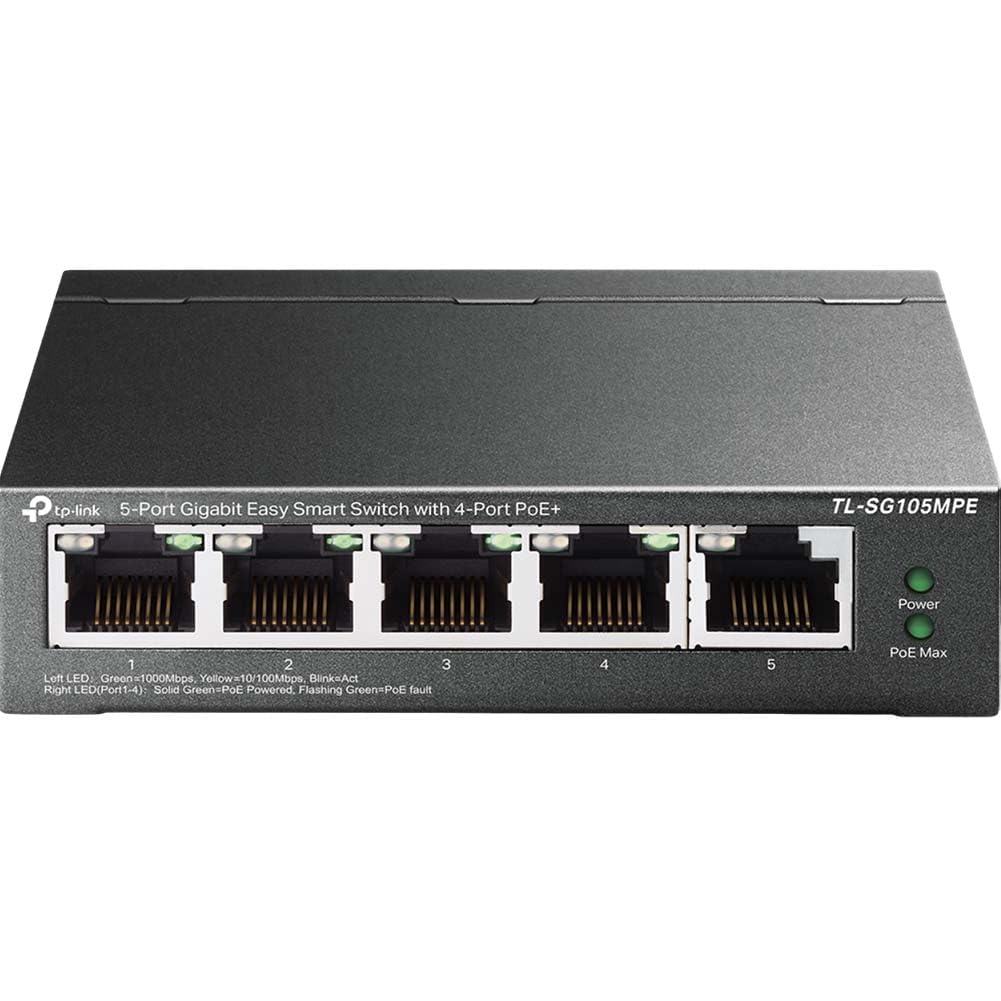 5-Port Gigabit Easy Smart Switch 4-Port