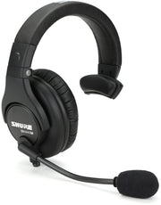 Shure SINGLE EAR HEADPHONE W/MIC, LESS CBL