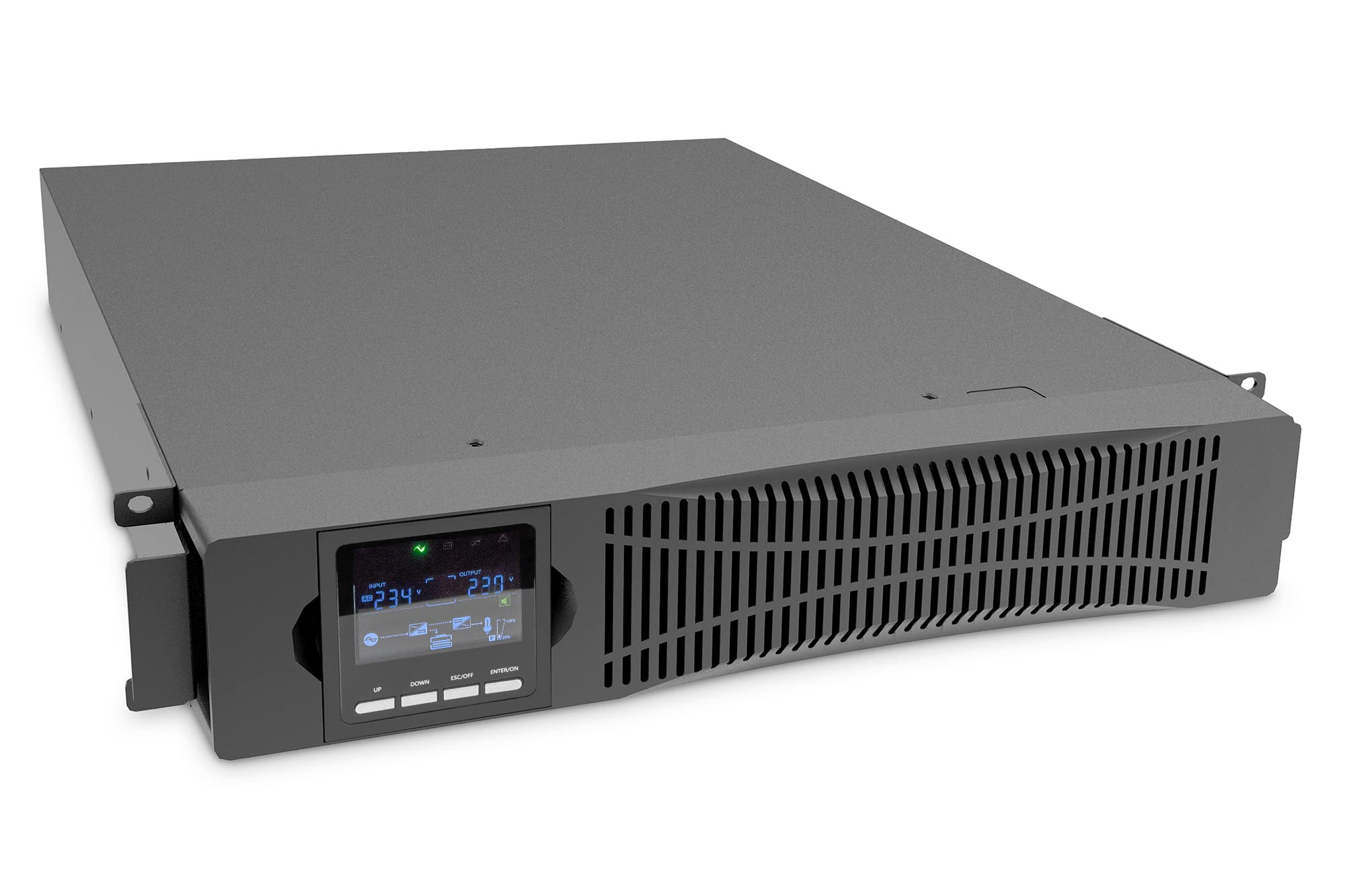 Digitus DN-170093 alimentation d'énergie non interruptible Double-conversion (en ligne) 1,5 kVA 8 sortie(s) CA