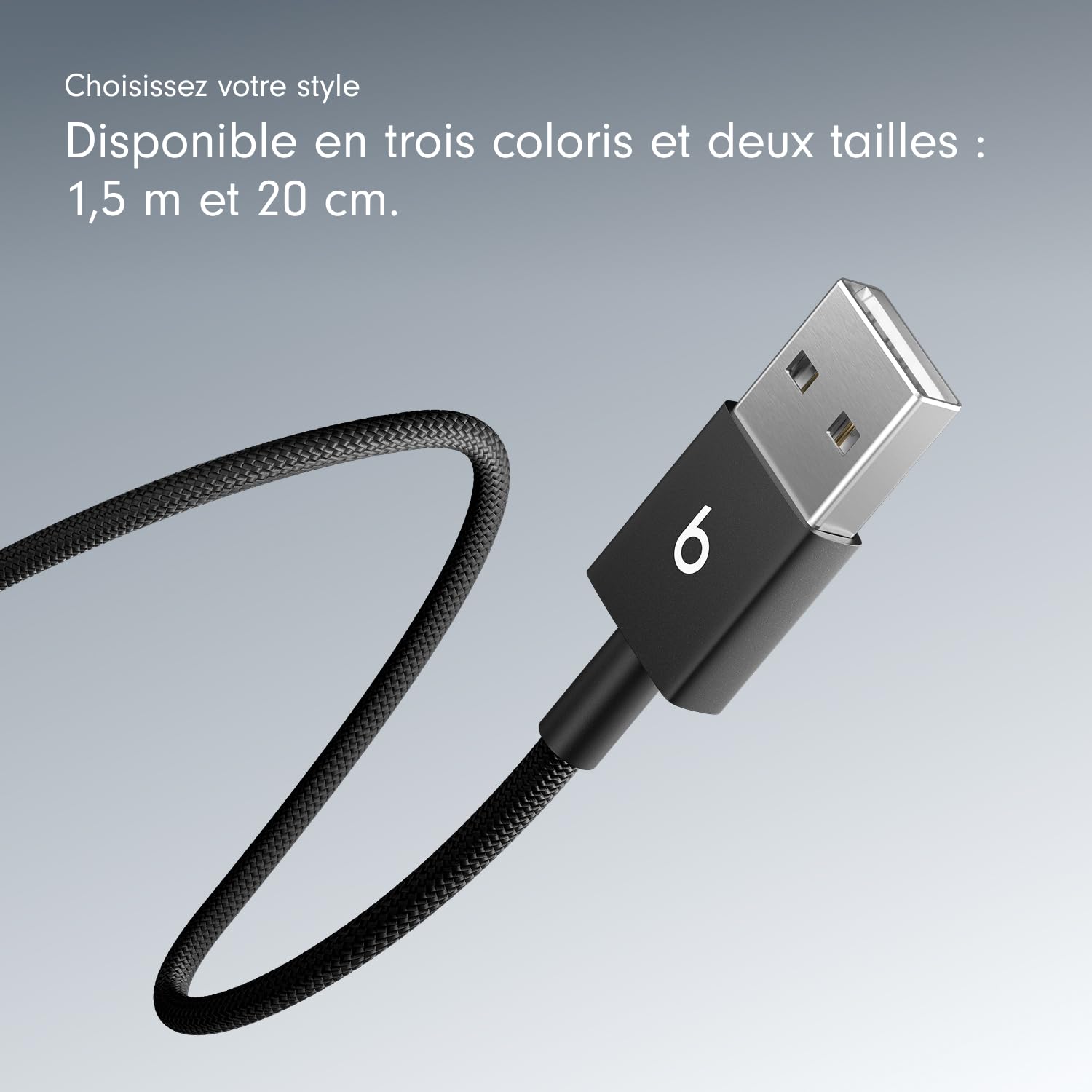 Beats USB C To A Cable 1.5M Blk
