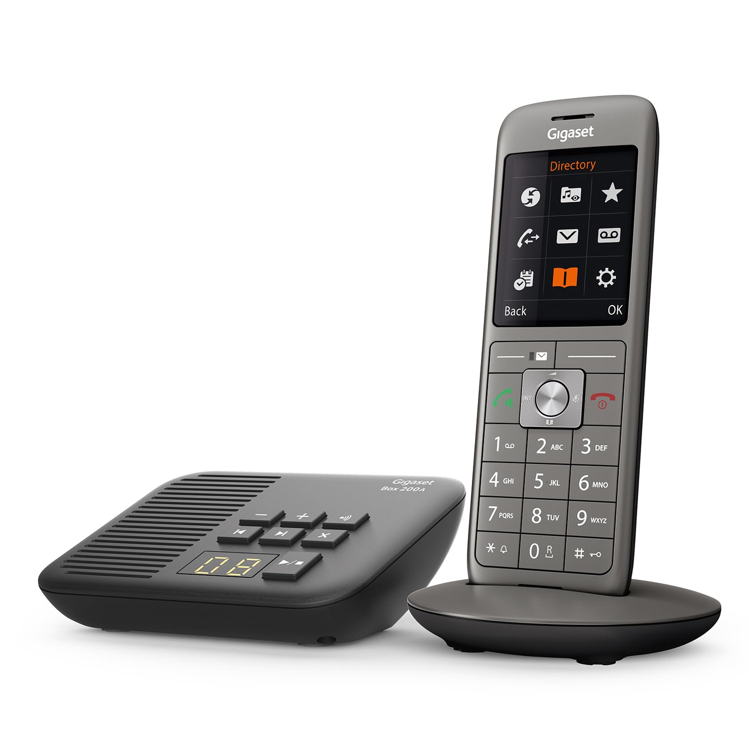 Gigaset CL660A Tél. sans fil DECT + REPOND. - base + combiné