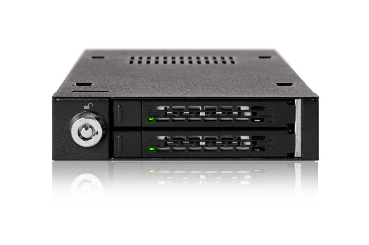 ICY DOCK Rack amovible MB992SK-B 2 disques SATA 2.5"