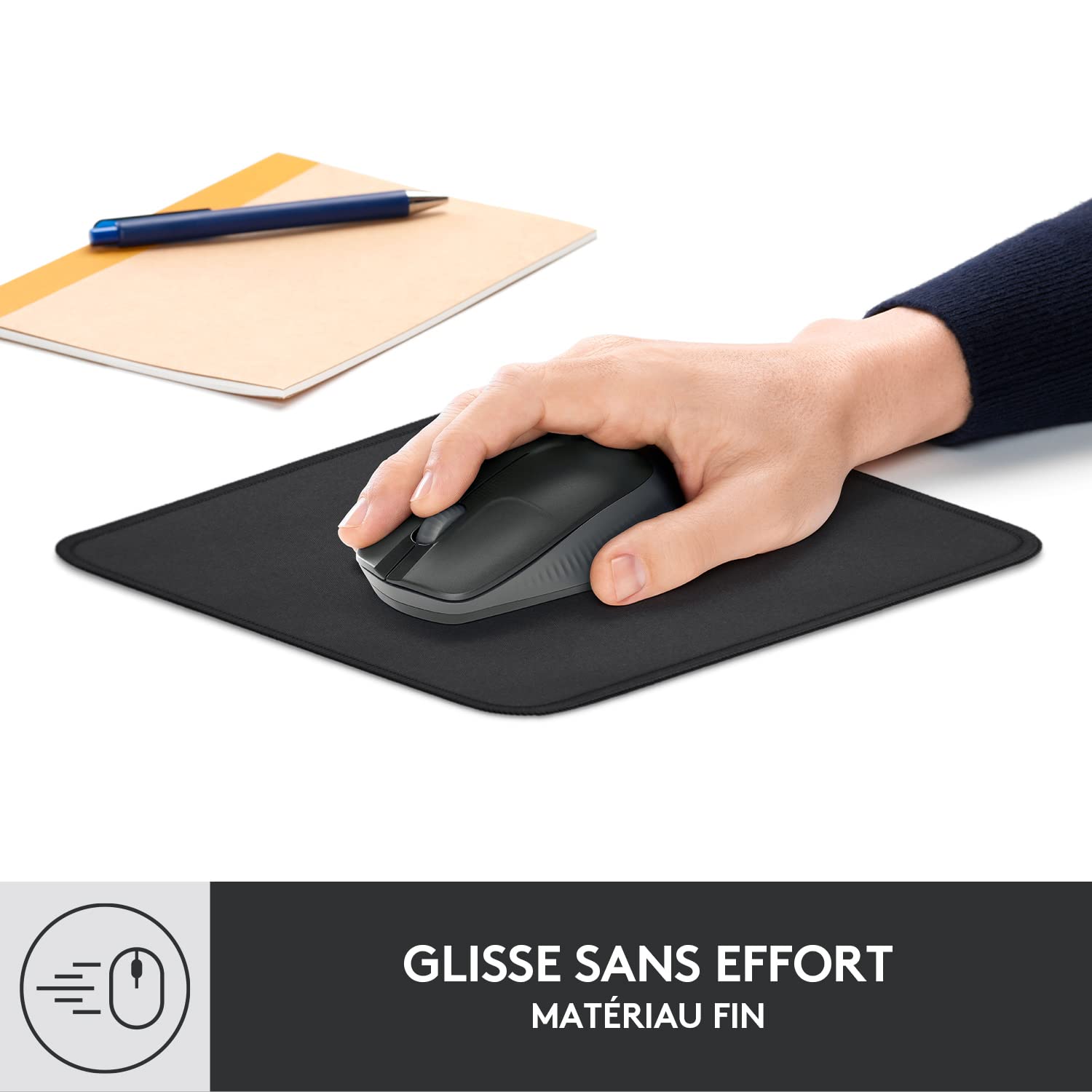 LOGITECH Desk Mat Studio Series Mouse pad graphite