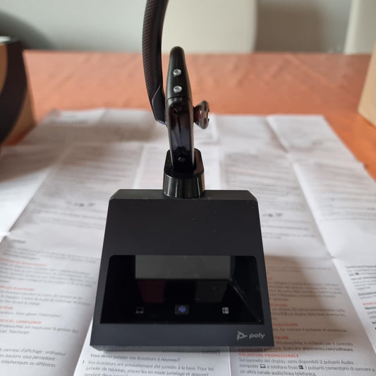 POLY Voyager 5200 Office Teams Oreillette Base TEL/GSM/USB-C
