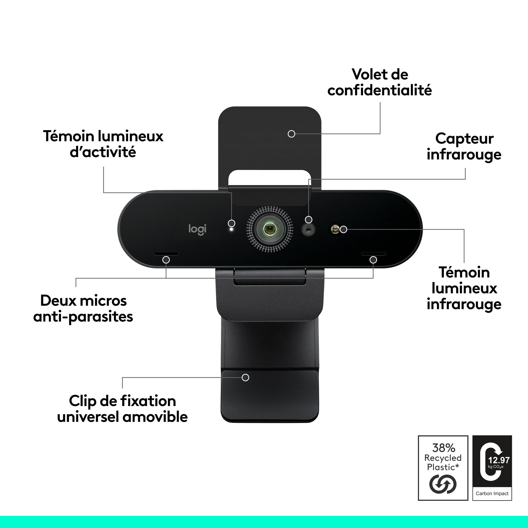 LOGITECH BRIO 4K Webcam