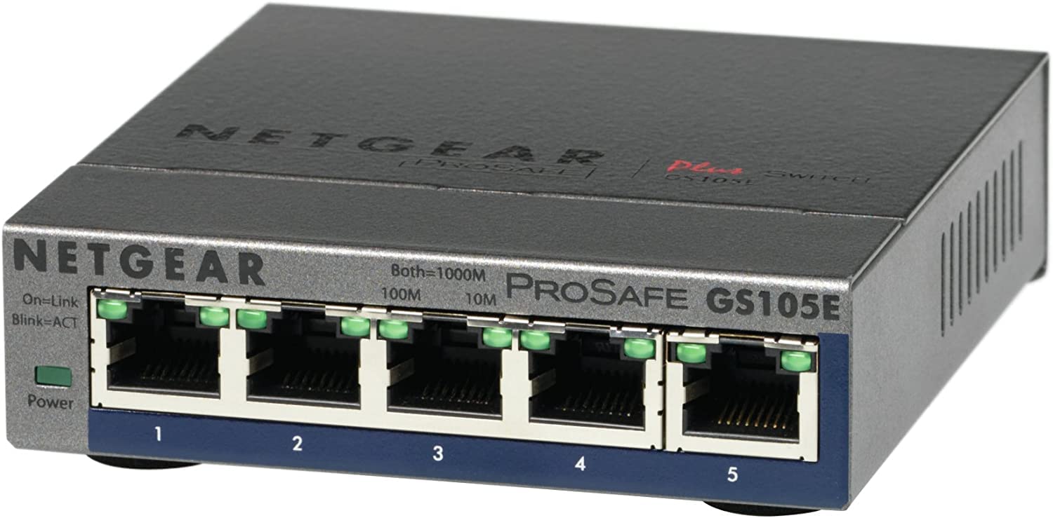 Prosafe Gigabit Plus Switch GS105E 5Port