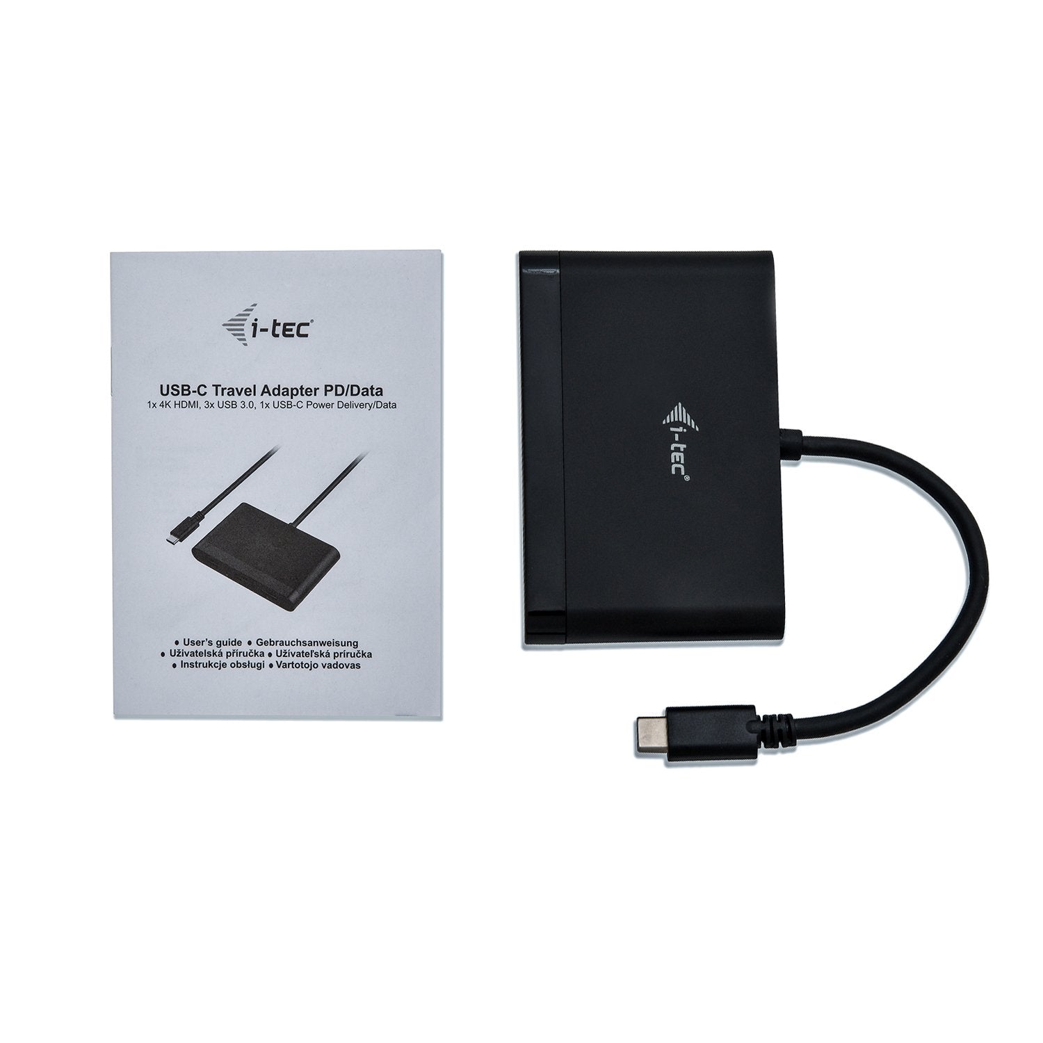 I-TEC USB-C HDMI and USB Adapter with Power Delivery 1xHDMI 4K 2xUSB 3.0 Port 1xUSB-C Power Delivery/Dataport compatible with TB3