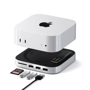 STAND&HUB MACMINI M4+SSD ENCLOSURE SIL