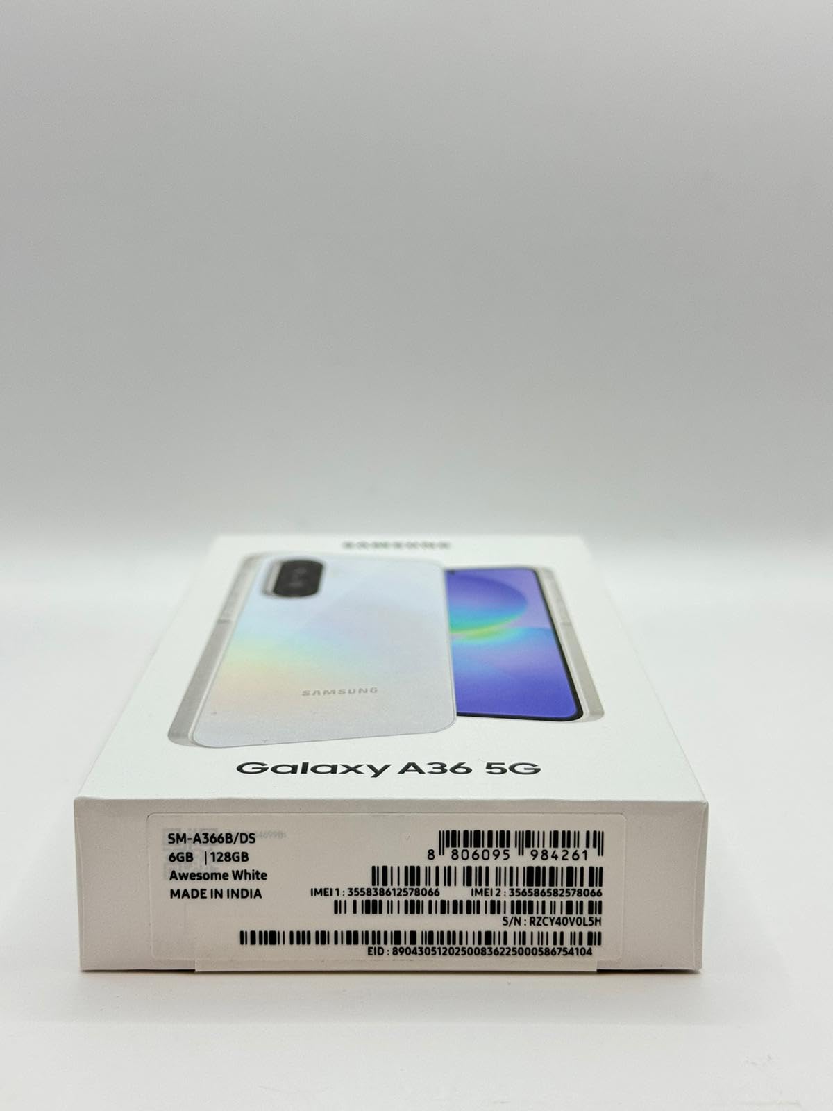 Samsung A366 Galaxy A36 (Double Sim - 6.7" - 128 Go - 6 Go RAM) Blanc