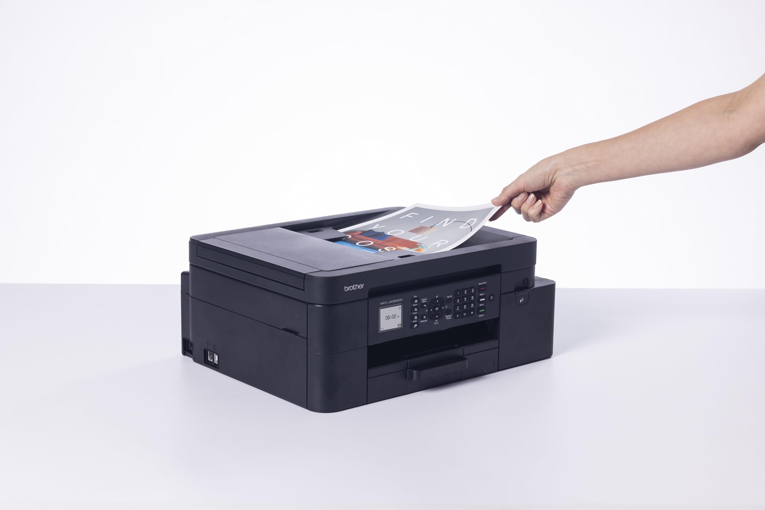 BROTHER MFC-J4350DW Compact all-in-one wireless business ink printer with ADF 20ppm