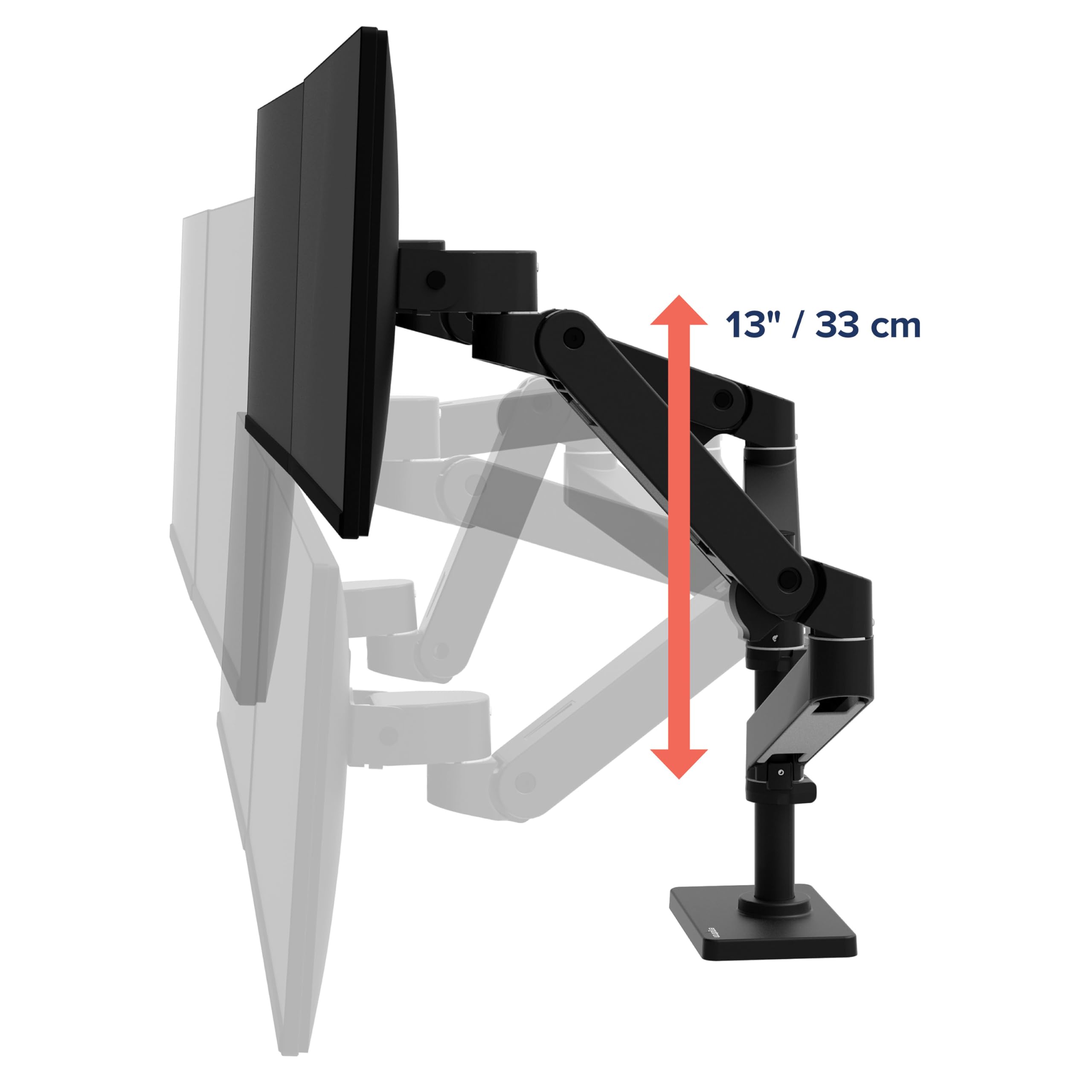 LX PRO ARM DUAL DISPLAY STACKING