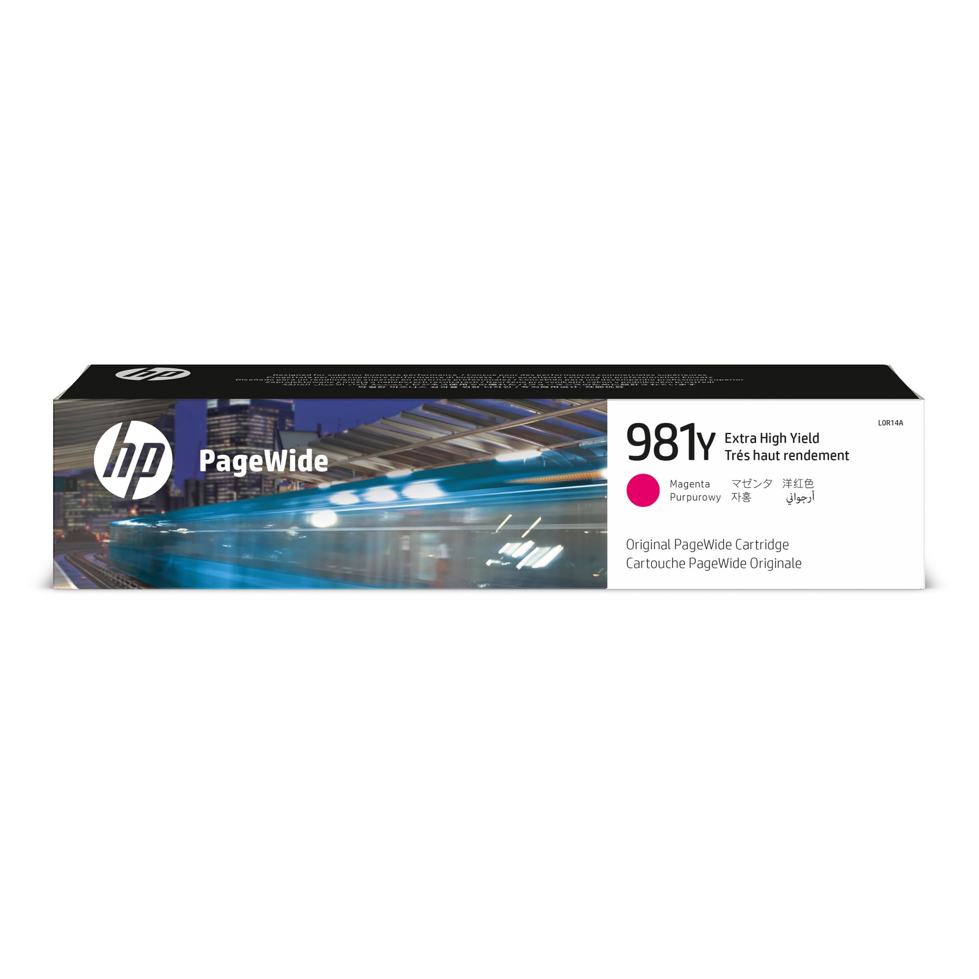 HP 981Y original Extra High Yield Magenta PageWide Cartridge L0R14A