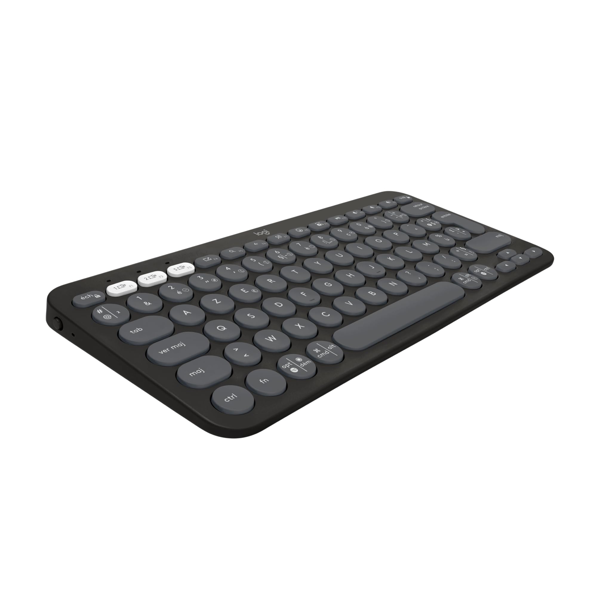 LOGITECH Pebble Keys 2 K380s - TONAL GRAPHITE - (FRA) - BT - N/A - CENTRAL-419 - UNIVERSAL
