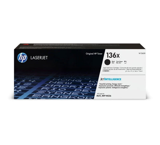 HP 136X Black Original LaserJet Toner Cartridge