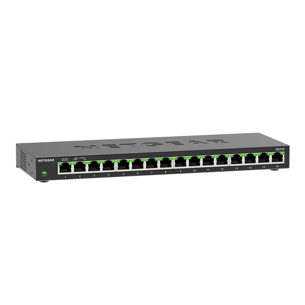 NETGEAR 16PT GE UNMANAGED SWITCH SOHO GS316