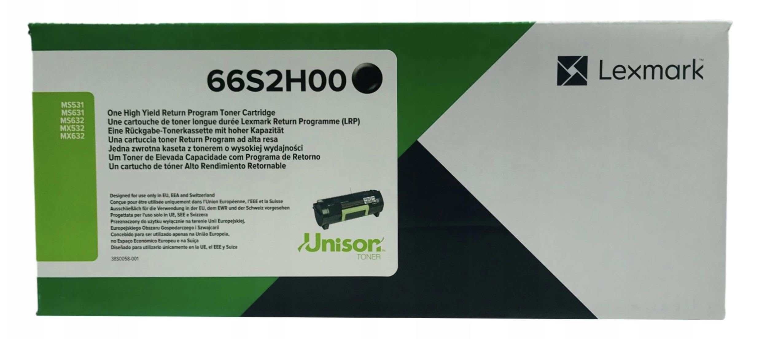 LEXMARK Return 28.4K MS/X53 Cartridge