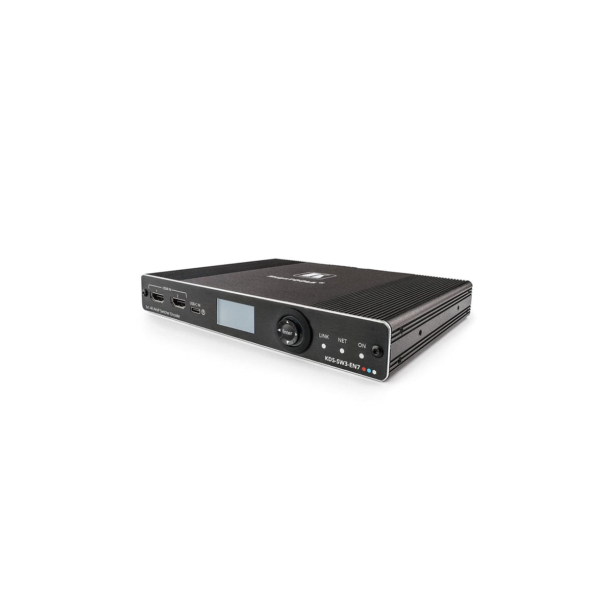 Kramer 1G 4K@60 4:2:0 Auto Switch Encoder with 2 HDMI and USB-C inputs of KDS-6X product family
