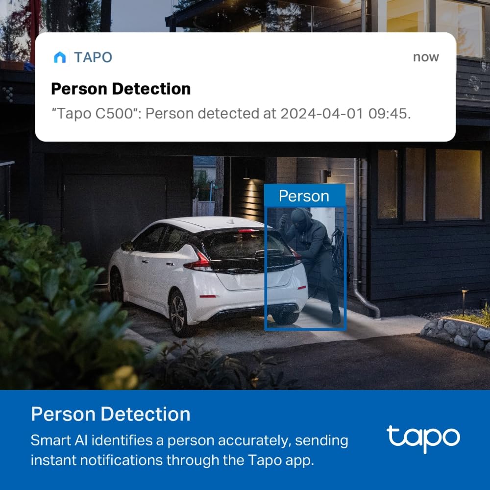 TP-LINK Outdoor Pan/Tilt Security WiFi Camera