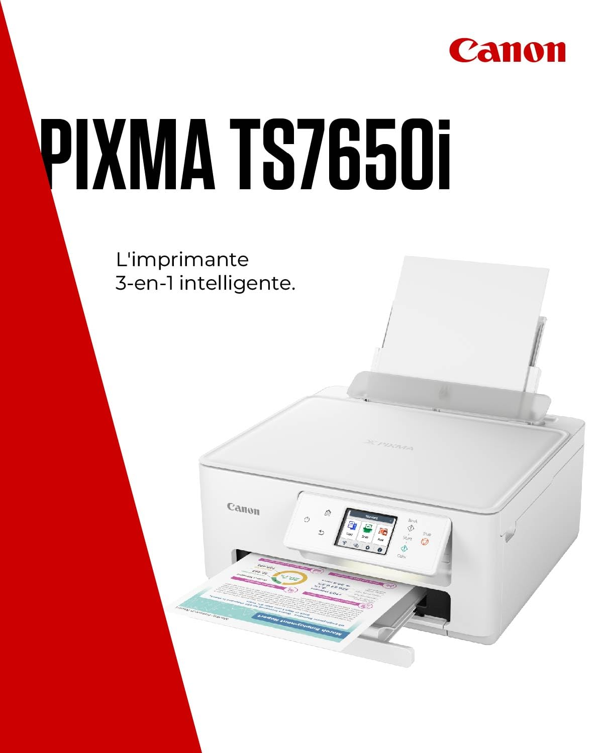 CANON PIXMA TS7650i MFP colour inkjet A4 15ipm Print 200sheets USB Wi-Fi