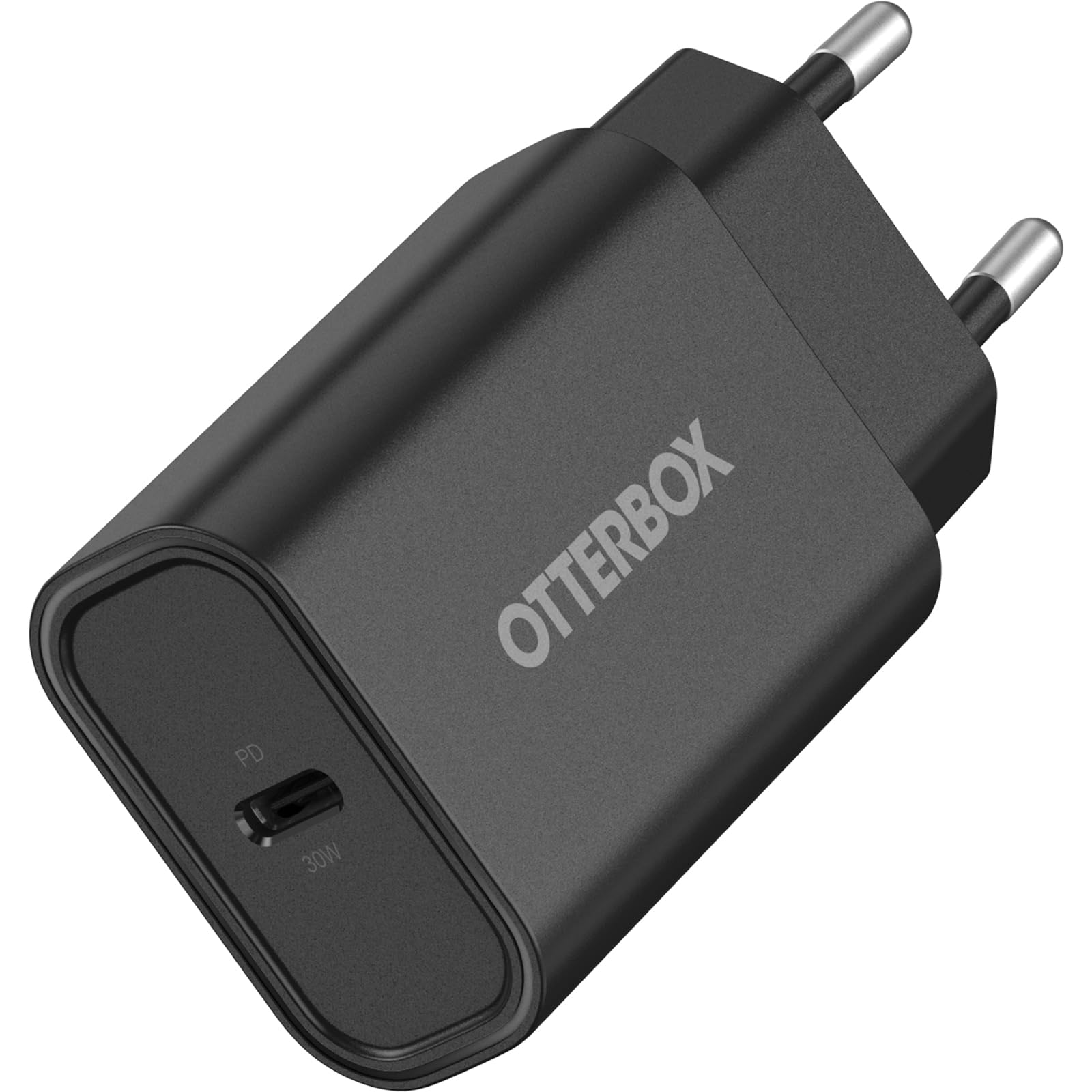 OBEUWallChgrbundleUSB-C30W+CableC-C1MBlk