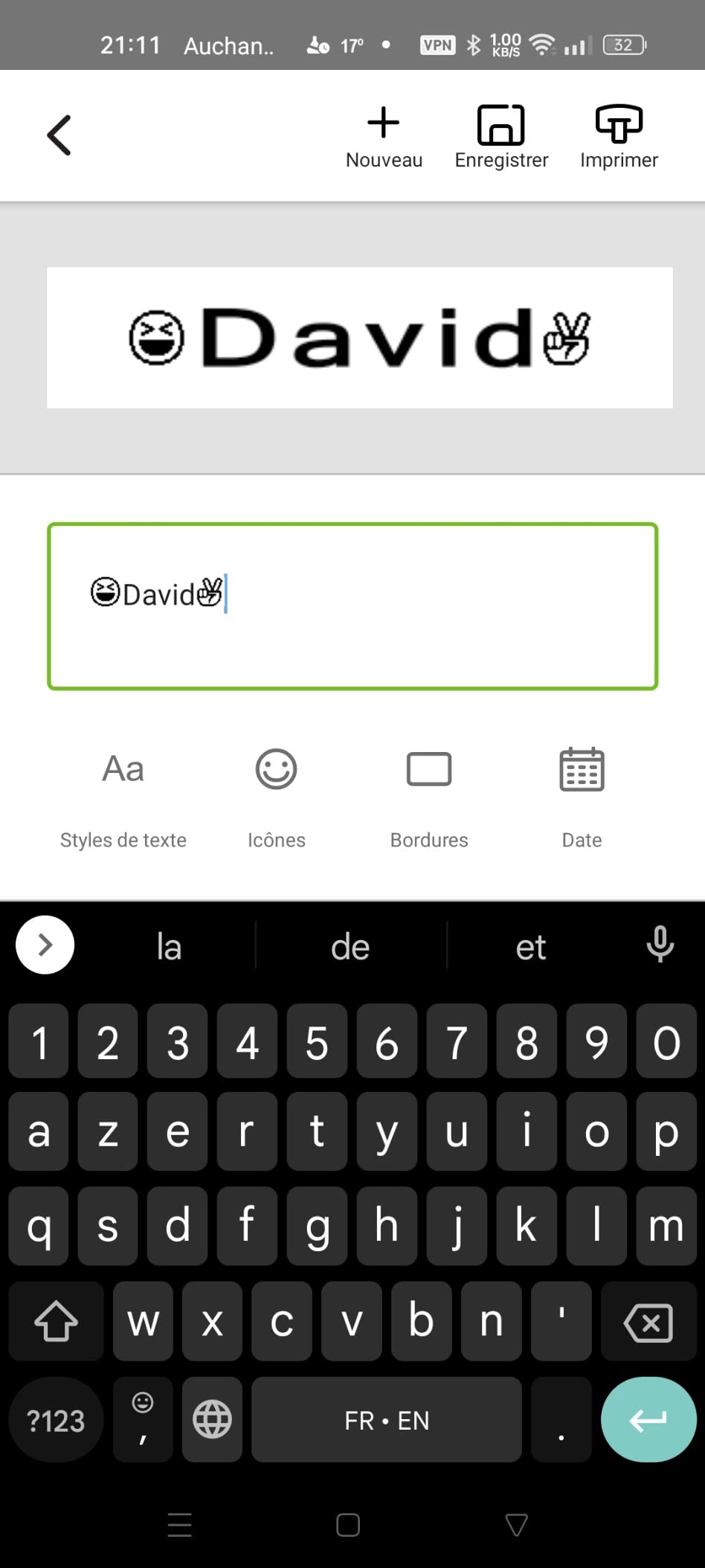 DYMO Etiqueteuse LetraTag 200B Bluetooth