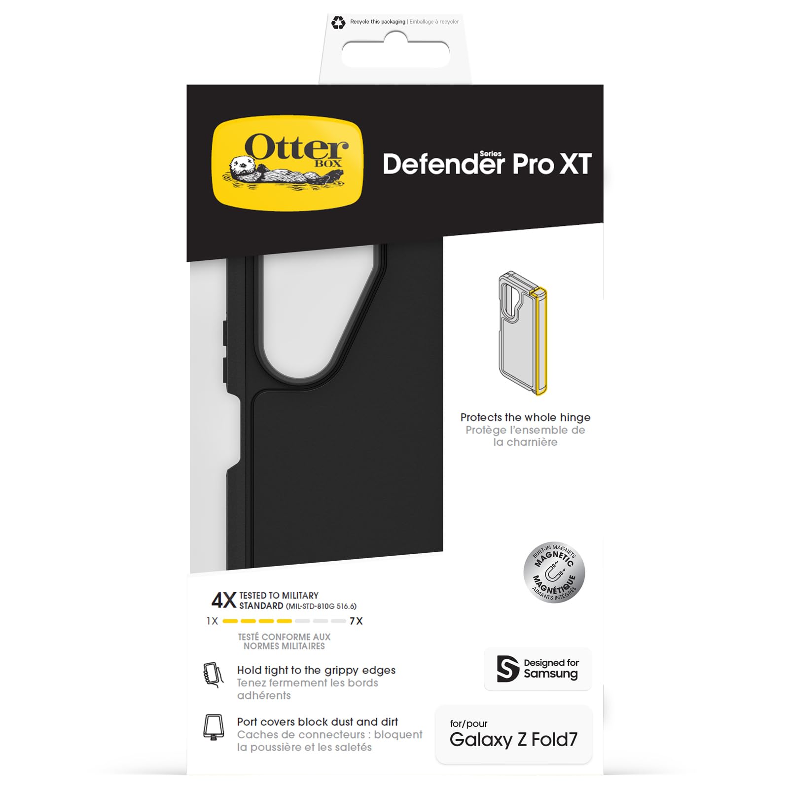 Defender ProXT Magnets GalaxyZ Fold7 blk