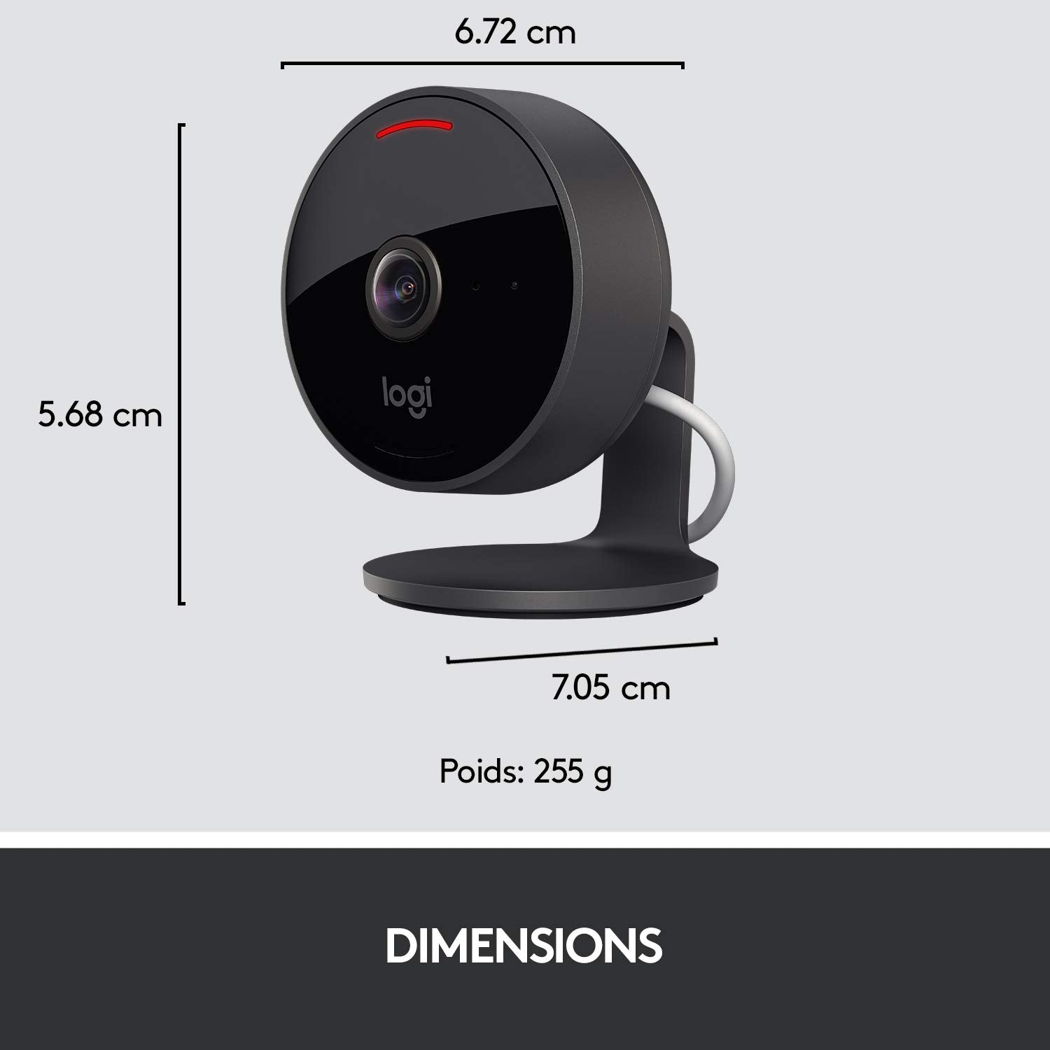 LOGITECH Circle View Network surveillance camera outdoor indoor weatherproof colour Day and Night 1920 x 1080p