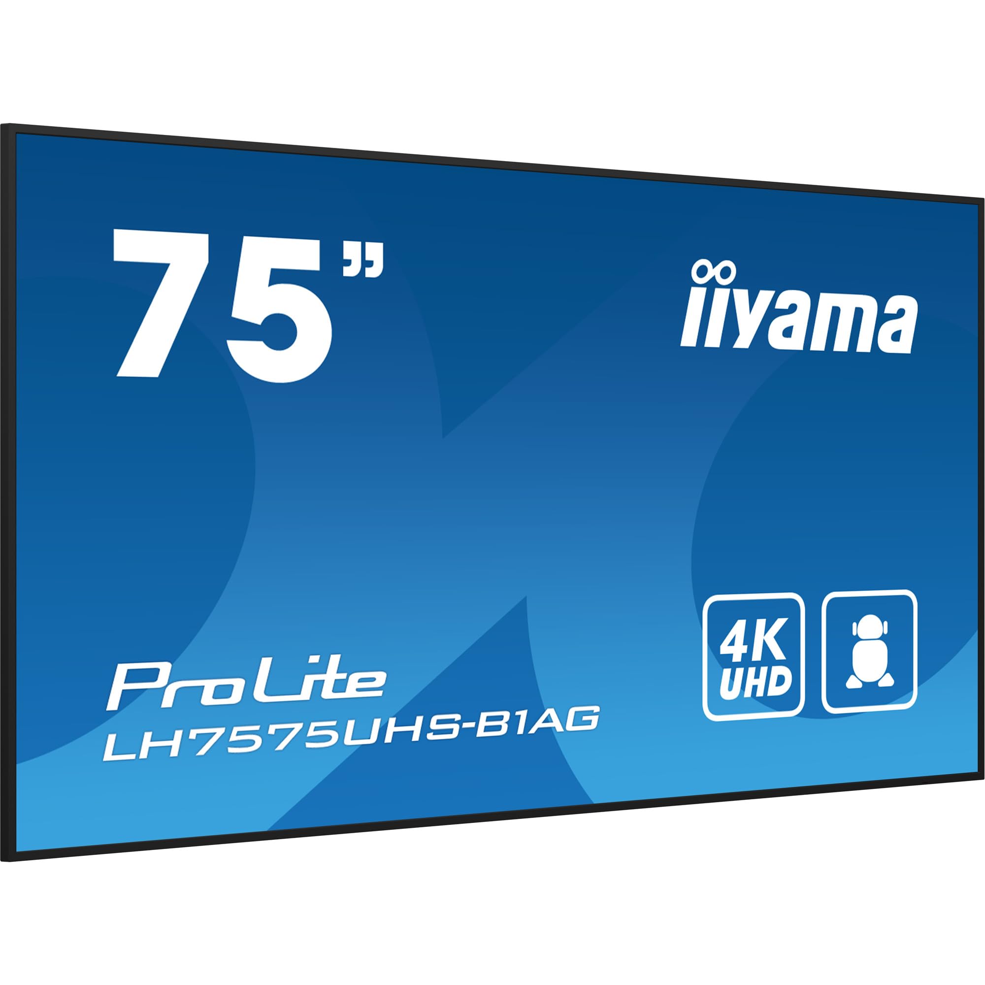 IIYAMA- Afficheur professionnel 75" LH7575UHS-B1AG
