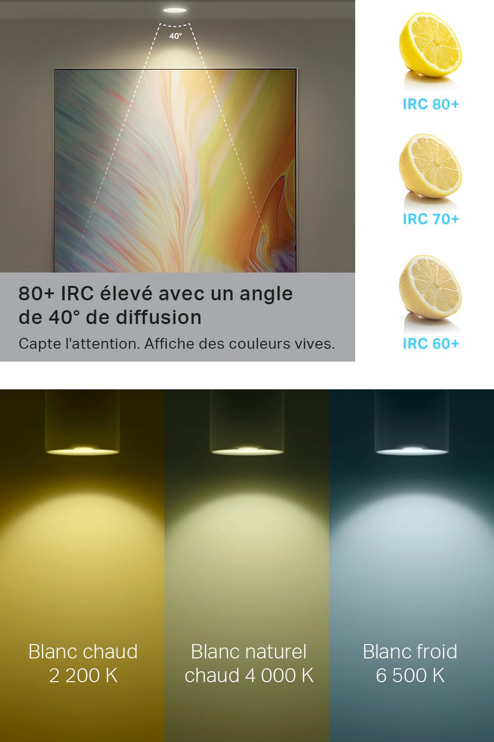 TP-LINK Smart Wi-Fi Spotlight Dimmable 2-Pack 2.4GHz IEEE 802.11b/g/n GU10 Base 220-240V 50/60Hz 350lm 3.7W 2.200K 6.500K
