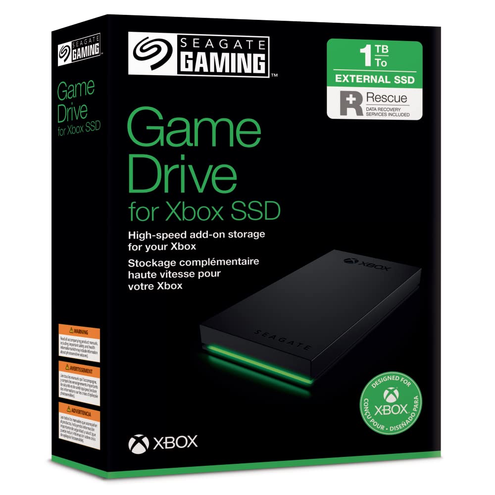 SEAGATE Game Drive for Xbox 1To SSD USB 3.2 Gen 1