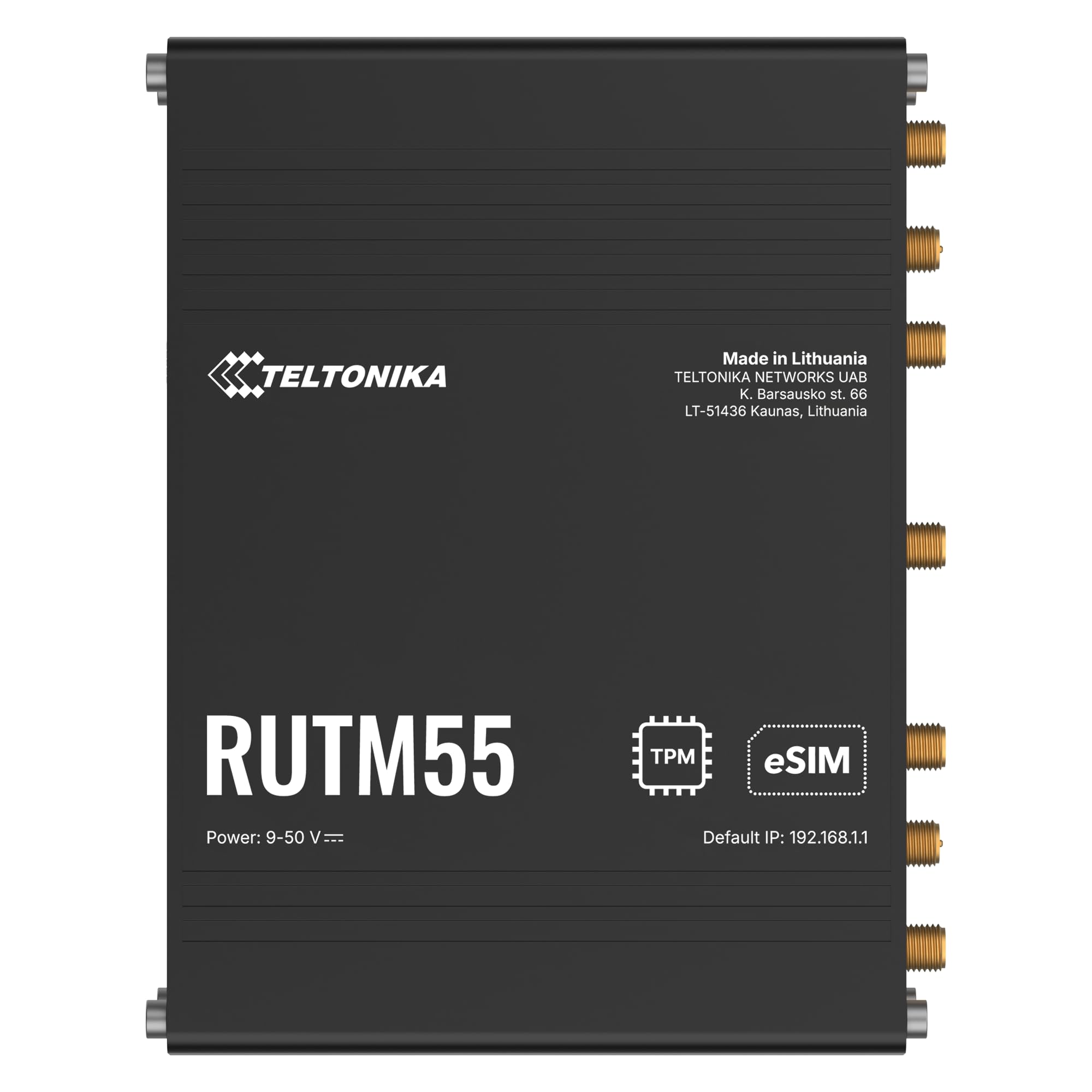TELTONIKA NETWORKS RUTM55 5G Industrial Router
