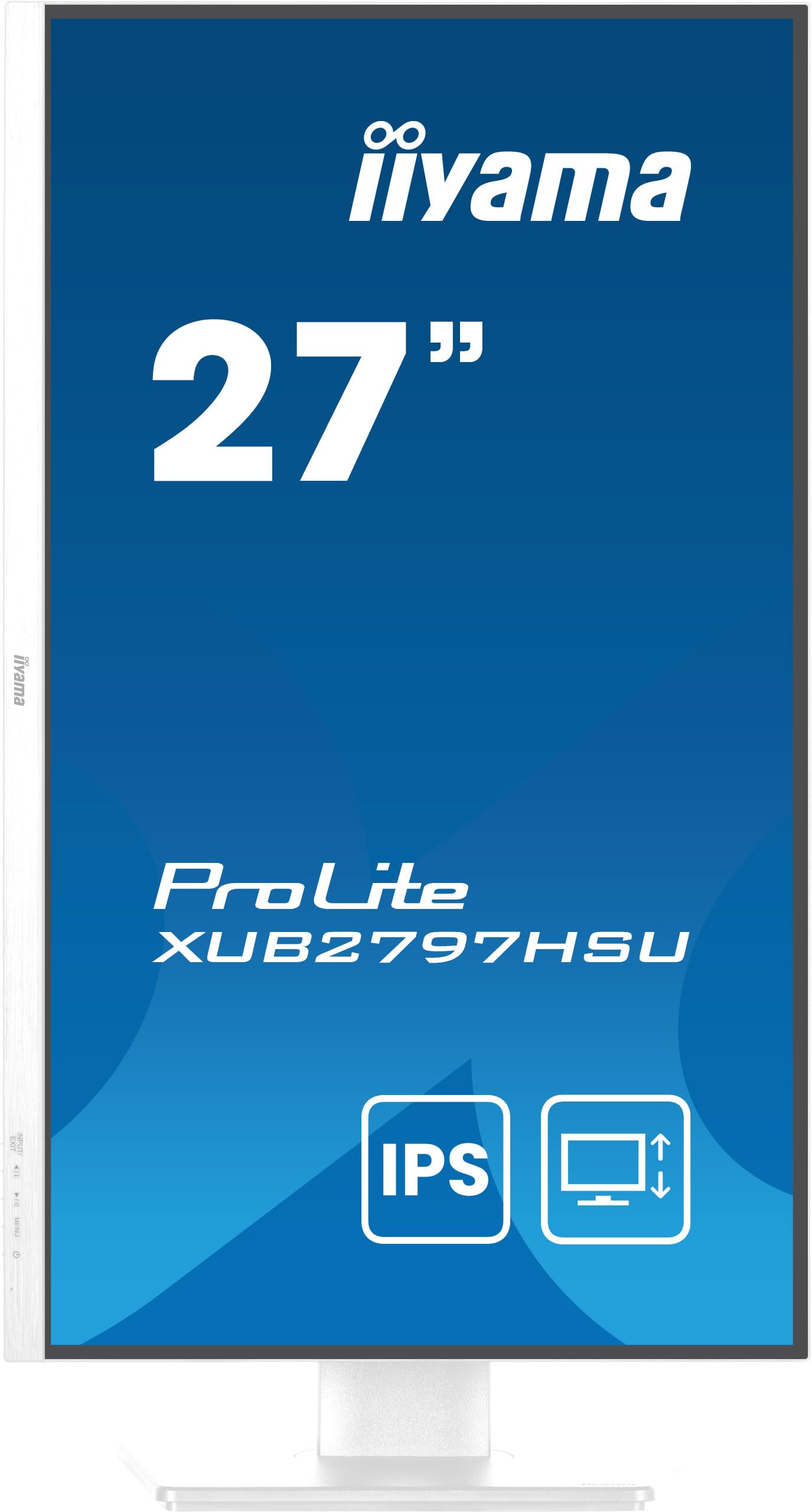 XUB2797HSU-W2 27" WHITE IPS-1920x1080@10