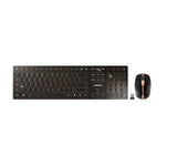CHERRY Pack clavier & souris DW 9100 sans fil noir/bronze,EU