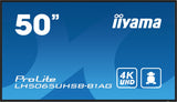 IIYAMA- Afficheur professionnel 50   LH5075UHS-B1AG