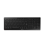 CHERRY Clavier STREAM KEYBOARD WIRELESS noir AZERTY (FR)