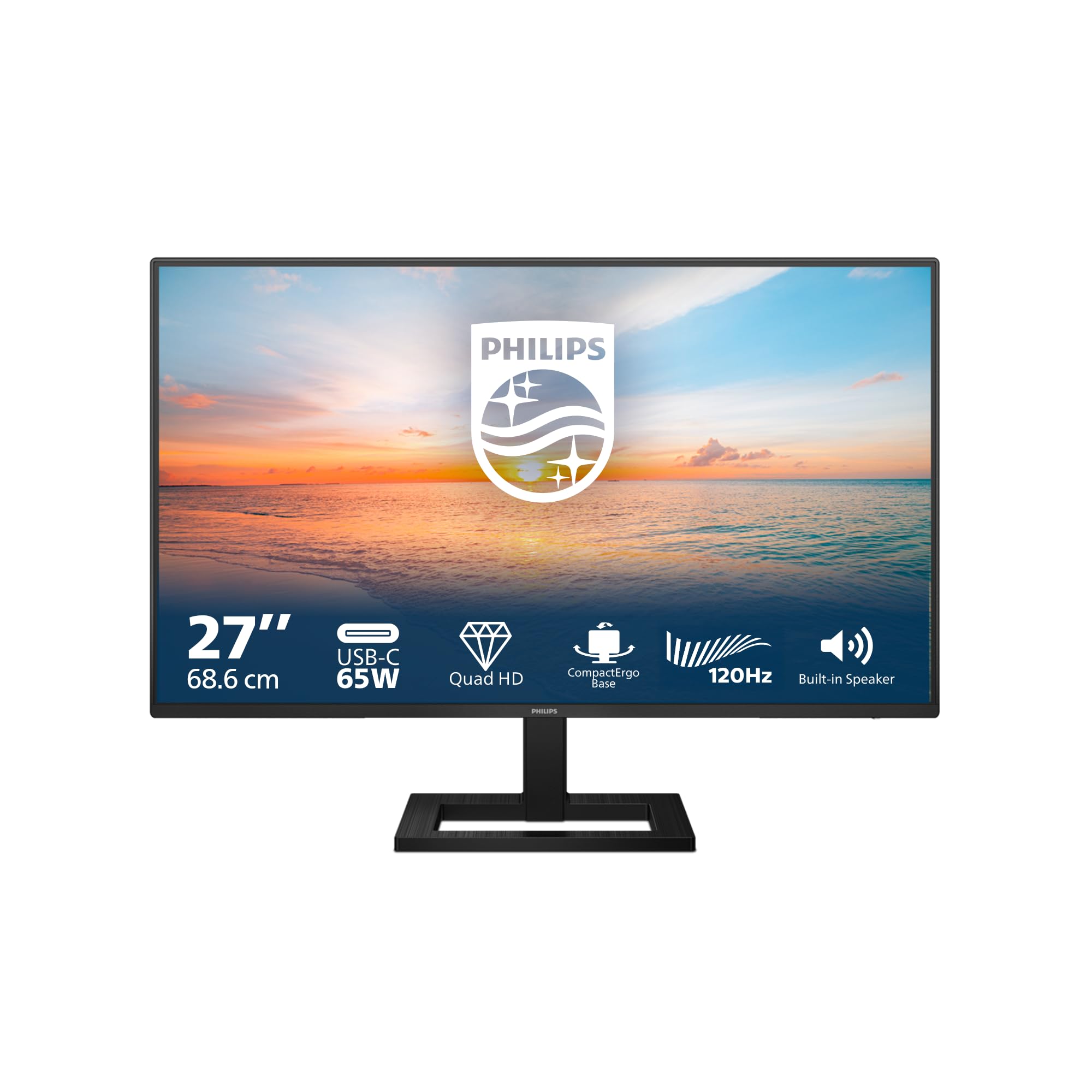 PHILIPS 27E1N1600AE/00 27p 2560x1440 IPS 100Hz HDMI DP USB-C
