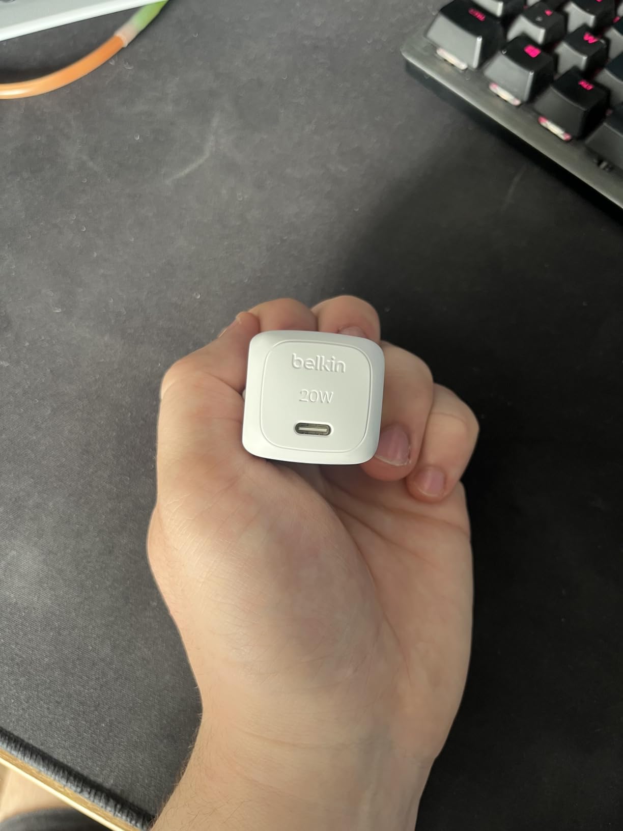 BELKIN 20W USB PD Wall Charger with PPS WHT