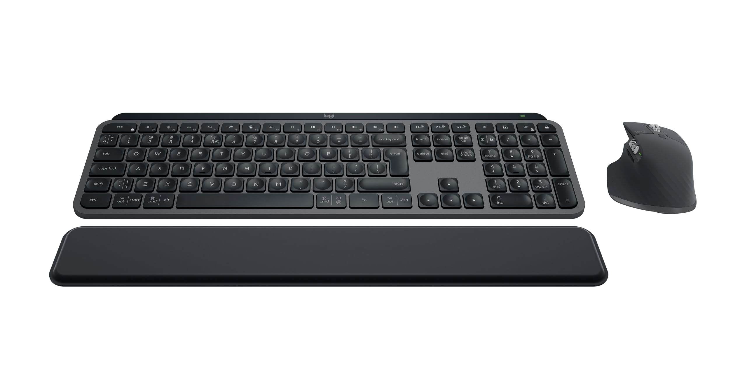 Logitech Master 920-011614 clavier Souris incluse Bureau Bluetooth QWERTY US International Graphite