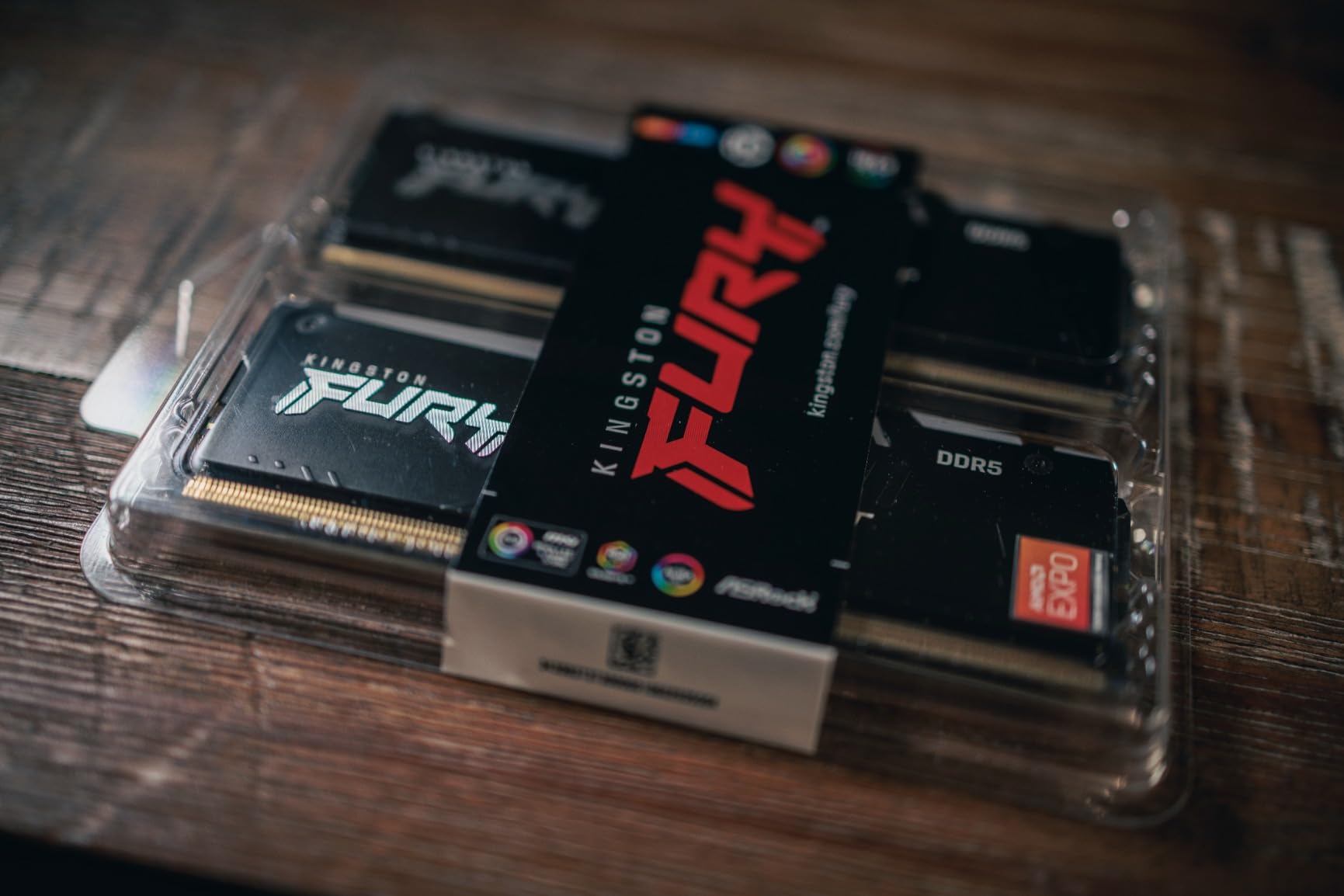 KINGSTON FURY Beast 64Go DIMM 5600MT/s DDR5 CL36 Kit of 2 White RGB EXPO