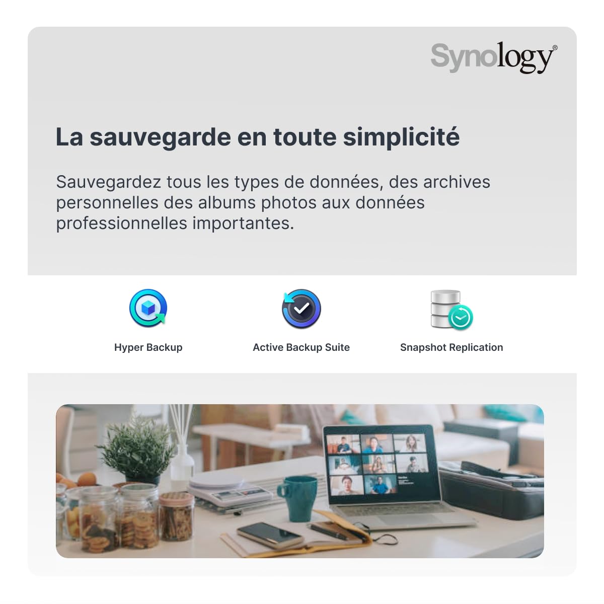 SYNOLOGY DS223 Desktop 2-BAY QUAD CORE 2Go RAM