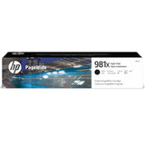 HP 981X original High Yield Black PageWide Cartridge L0R12A