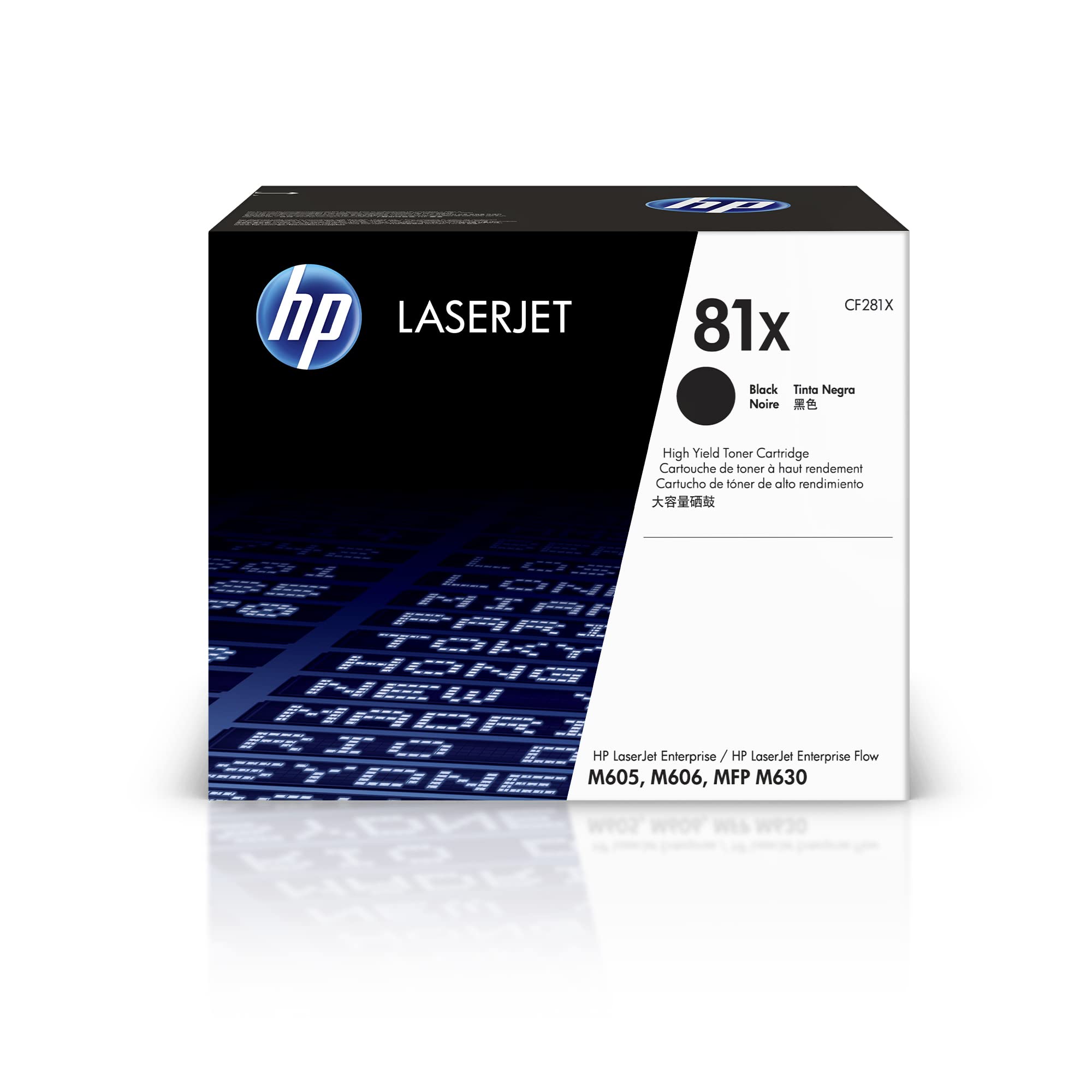 HP 81X original Toner cartridge CF281X black high capacity 25.000 pages 1-pack