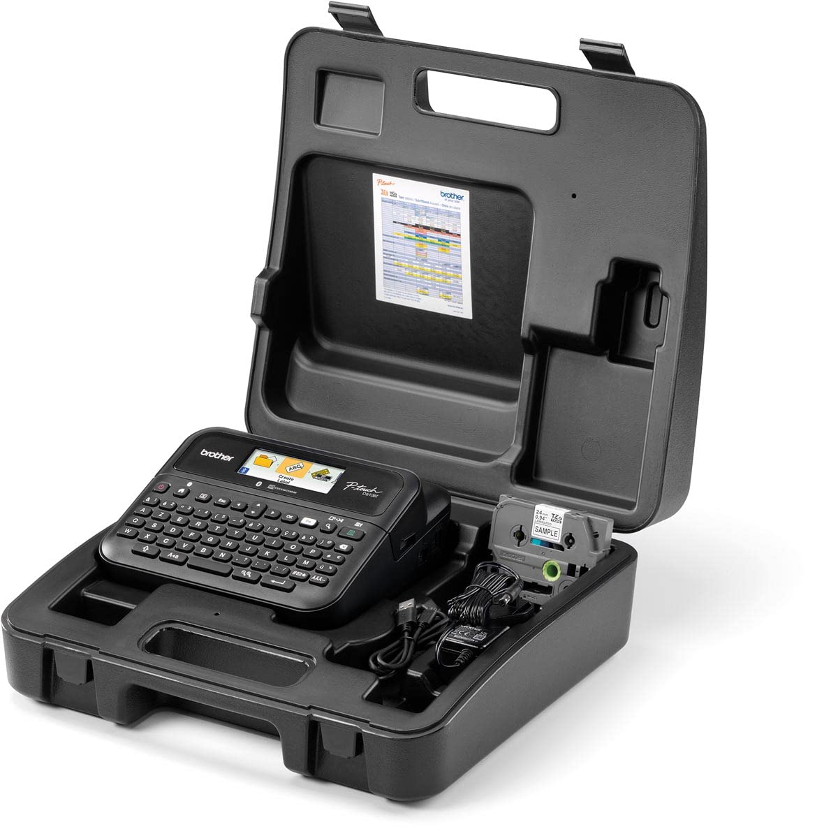 BROTHER PT-D610BTVP Business Professional Connected Label Maker 24mm with case
