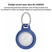 Belkin Secure holder Keyring 2pc Blue